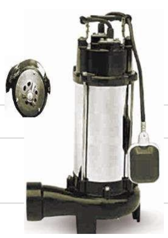 CRI Pumps Sewage Pump - SL-2V-07-DS-A - 0.75 kW
